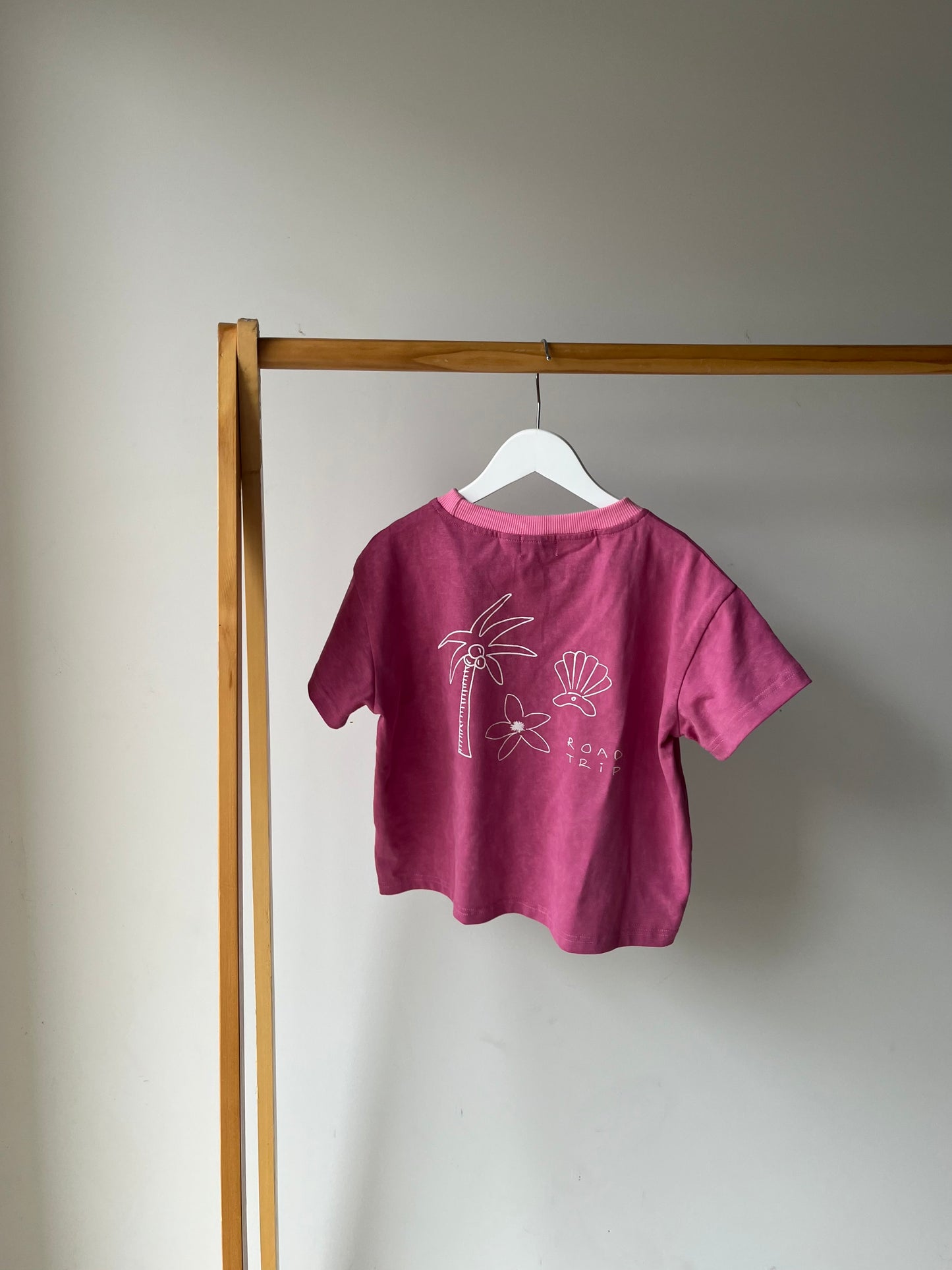 relaxed tee | pink