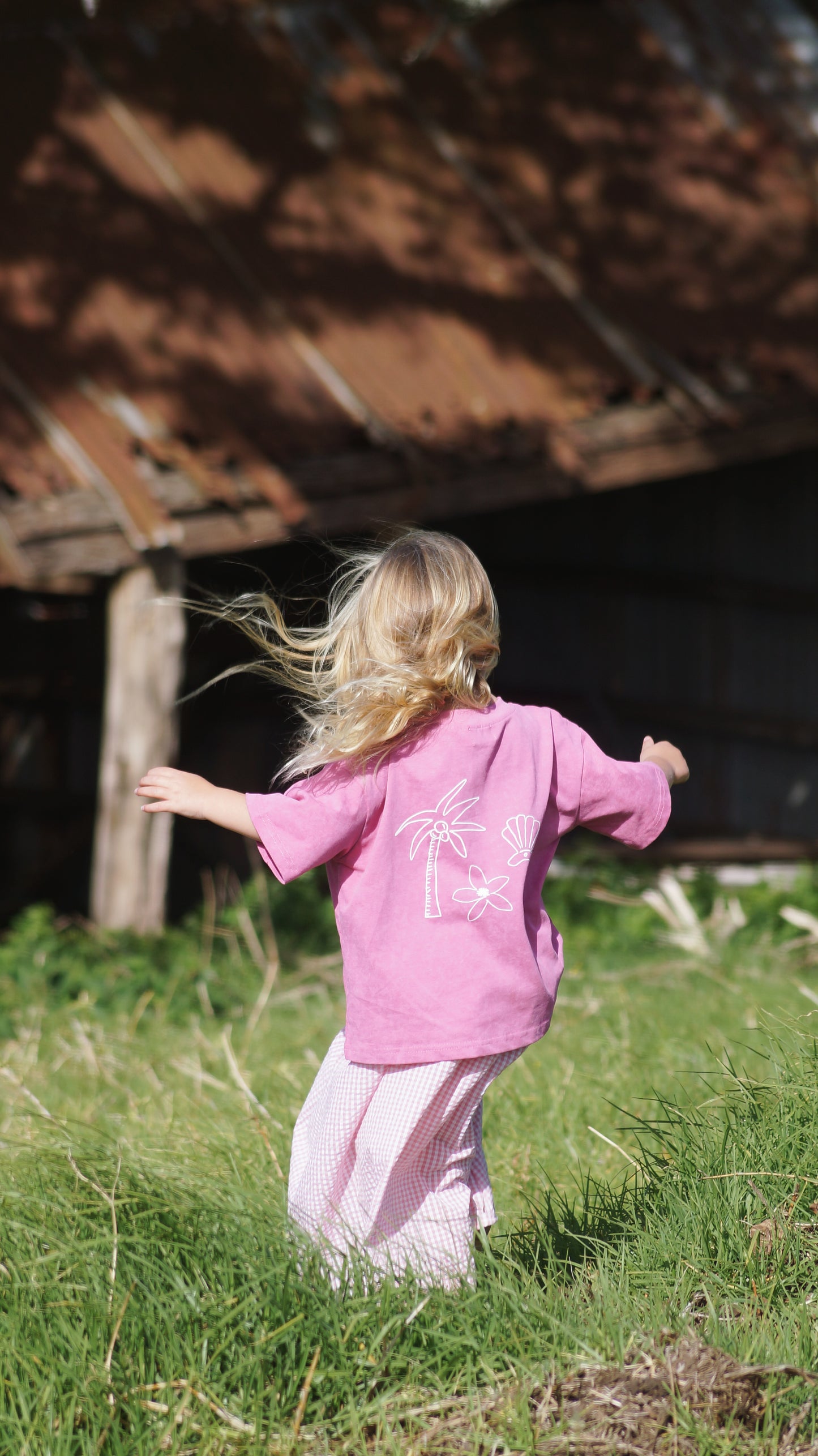 relaxed tee | pink